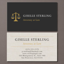 Professional Attorney Law Firm Linen Gold