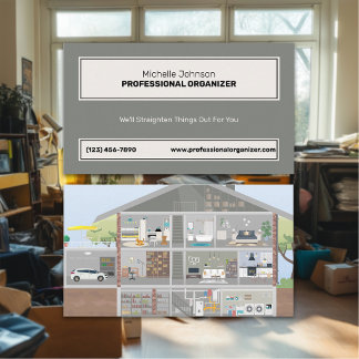 Cartão De Visita Professional Organizer