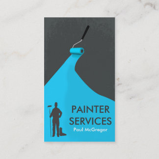 Cartão De Visita Professional Painter Business Card
