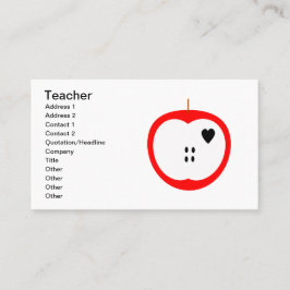 Cartão De Visita Professor