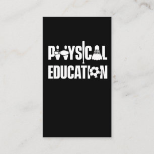 Cartão De Visita Professor de Educação Física Futebol de Basquet