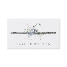 professor de flauta violeta de flores selvagens