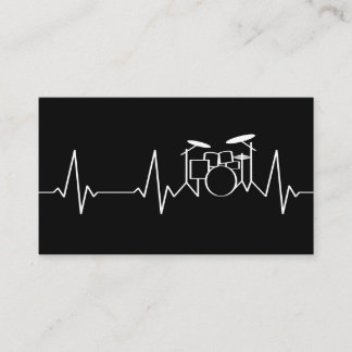 Cartão De Visita Professor de tambor