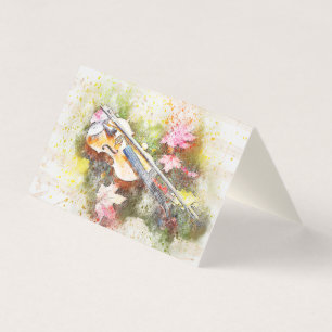 Cartão De Visita Professor de Violino