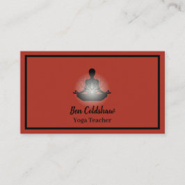 Cartão De Visita Professor de Yoga