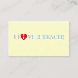 Cartão De Visita Professor inspirado Ensinando Motto Tutor