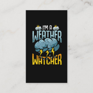 Cartão De Visita Profissão De Meteorologia Humor Engraçado De Wat