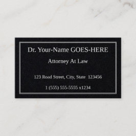 Cartão de visita profissional clássico e movido