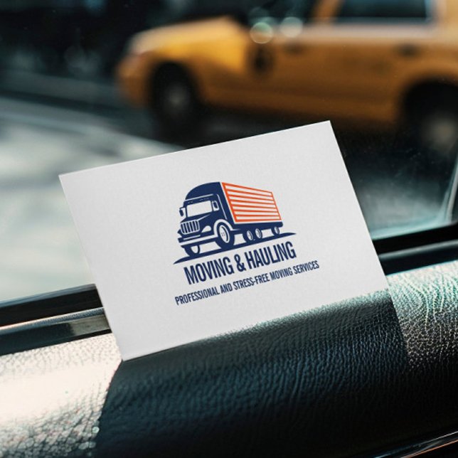 CARTÃO DE VISITA PROFISSIONAL DE CAMINHÃO (Criador carregado)