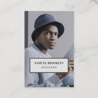 Cartão de visita profissional de fotos