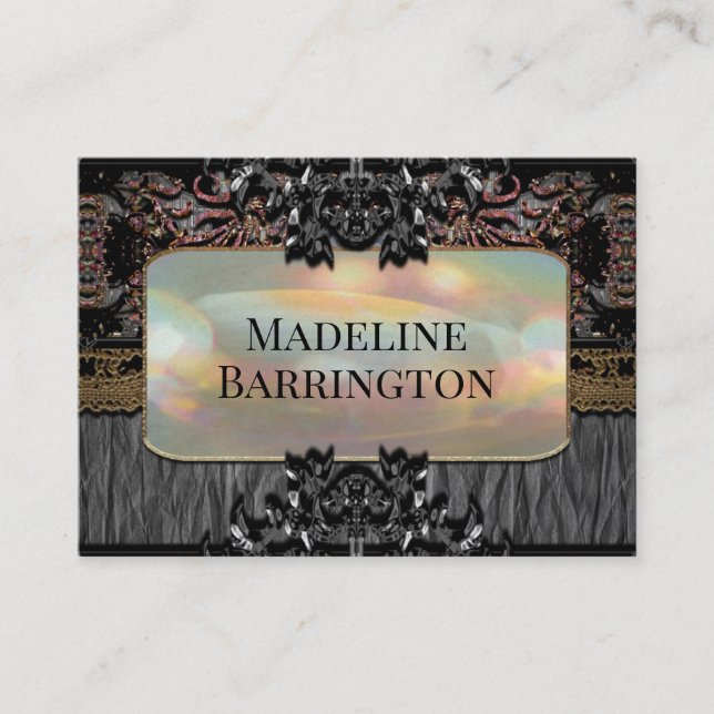 Cartão De Visita Profissional de Momentos Gentis do Cuidador (Frente)