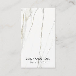 CARTÃO DE VISITA PROFISSIONAL DE TEXTURA MÍNIMA DE CHIC ELEGANTE