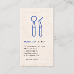 Cartão De Visita Profissional dentário