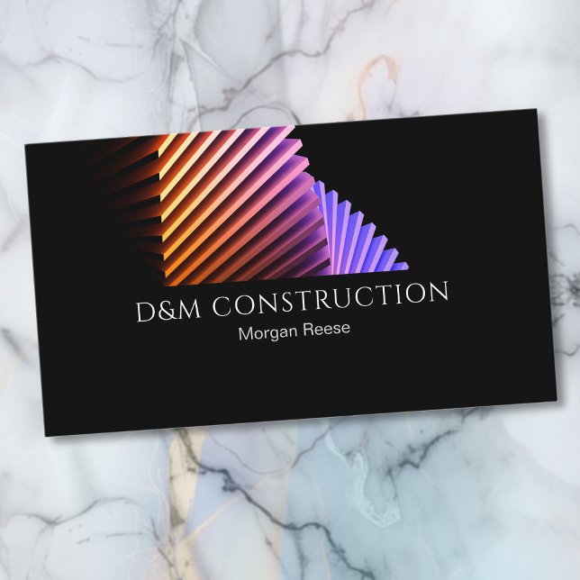 Cartão De Visita Profissional, Design inteligente, código QR Vs 2 (Criador carregado)