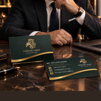 Cartão de Visita Profissional Elegante com Logotip