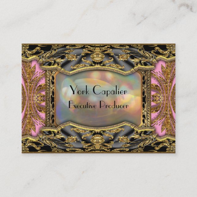 Cartão de visita profissional elegante de (Frente)