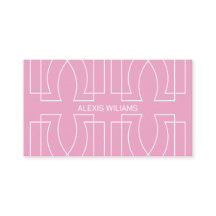 Profissional Elegante Mineralista Geométrico Moder