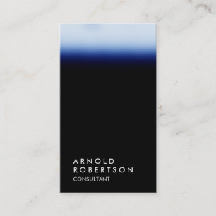 Cartão de visita profissional exclusivo preto vert