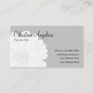 Cartão De Visita Profissional feminino