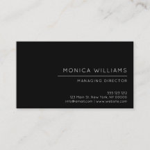 Profissional minimalista chique