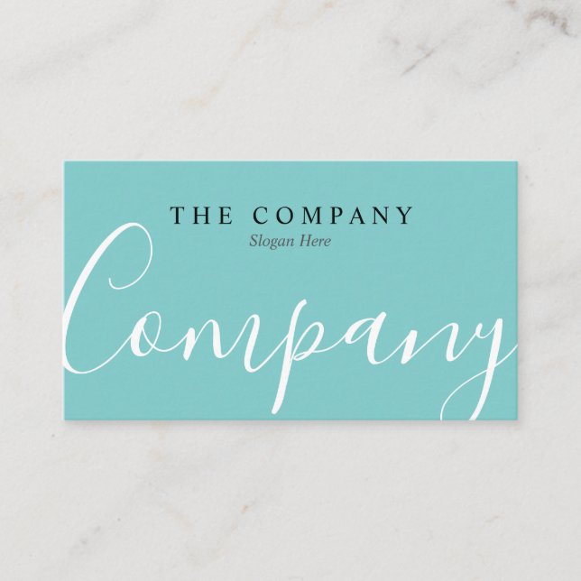 Cartão de visita profissional minimalista de (Frente)