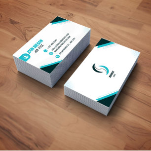 Cartão de Visita Profissional Minimalista Elegante