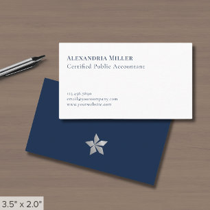 Cartão de visita profissional minimalista moderno