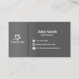 Cartão de visita profissional moderno