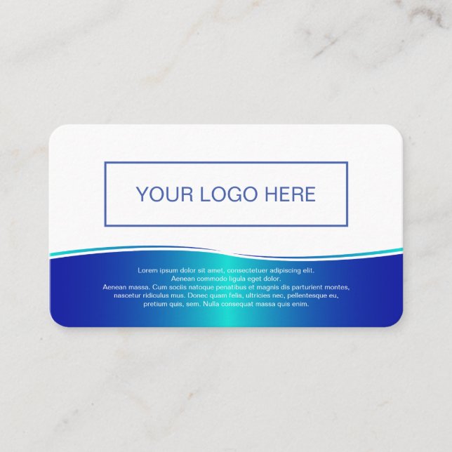 Cartão de visita profissional moderno (Frente)