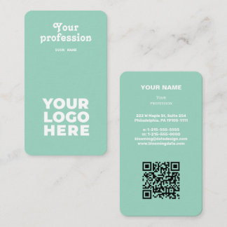 Cartão de visita profissional moderno para o empre