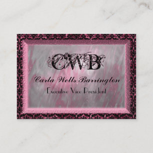 Cartão de visita profissional original da pétala