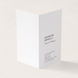 Cartão De Visita Profissional simples minimalista moderno trendy