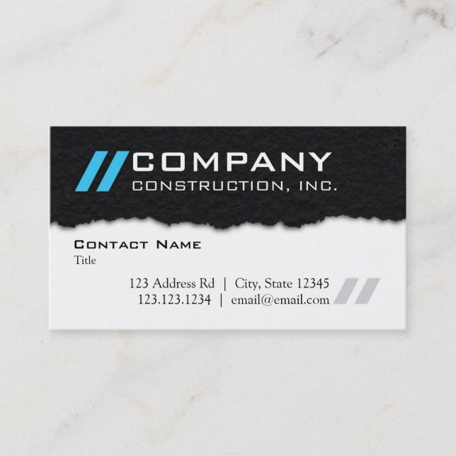 Cartão de visita profissional temático do (Frente)