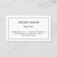 Cartão de visita profissional tradicional