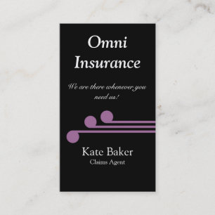 Cartão de visita profissional ultramoderna, Lavand