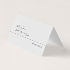 Cartão De Visita Profissional - UNISEX