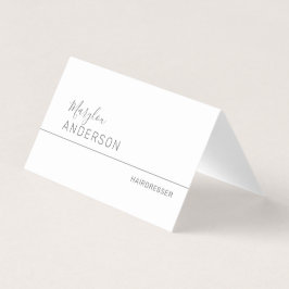 Cartão De Visita Profissional - UNISEX