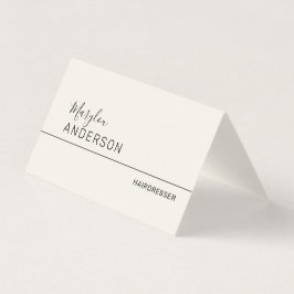 Cartão De Visita Profissional - UNISEX