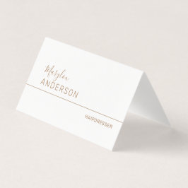 Cartão De Visita Profissional - UNISEX