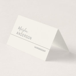 Cartão De Visita Profissional - UNISEX