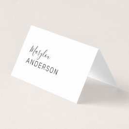 Cartão De Visita Profissional - UNISSEX