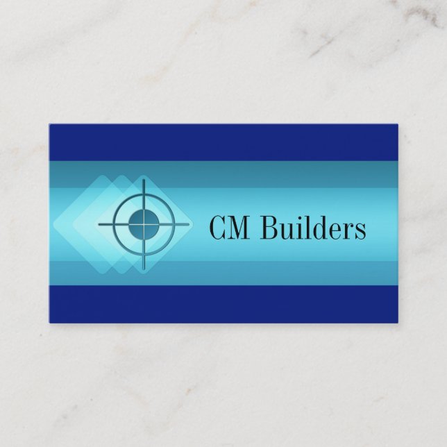 Cartão De Visita Profissionalismo moderno (Frente)