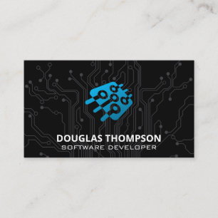 Cartão De Visita Programador   Conselho de circuito   Microchip