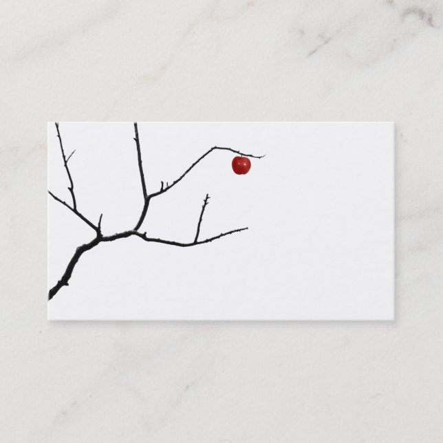 Cartão De Visita Proibido por pimentas de Leslie (Frente)