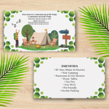 Projeto de Design de Negócios de Camping ao Ar Liv