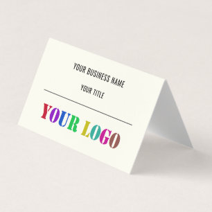 Cartão De Visita Promocional personalizado de logotipo personalizad