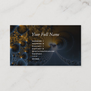 Cartão De Visita Promova - a arte do Fractal