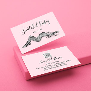 Cartão De Visita Proteção do corpo Esculpindo Cinzas de Prata Pre