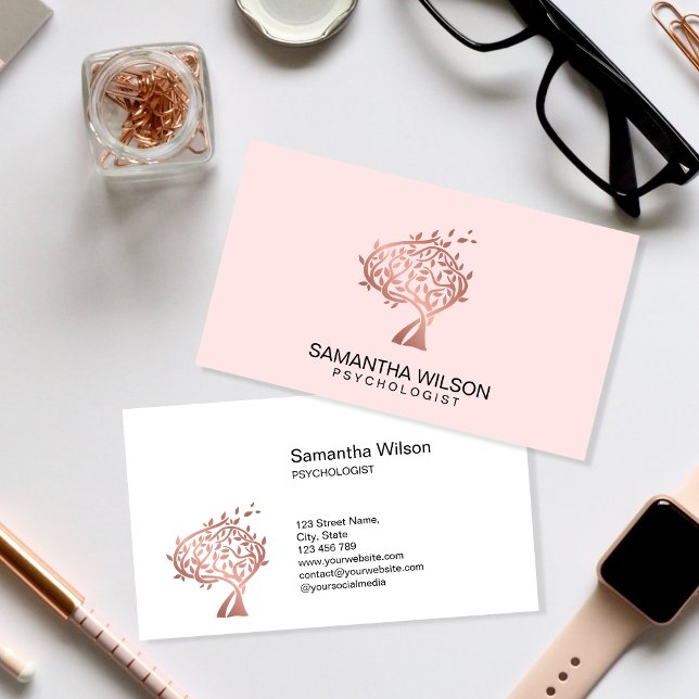 Cartão De Visita Psicólogo Conselheiro Terapista Psiquiatra Bus (Criador carregado)