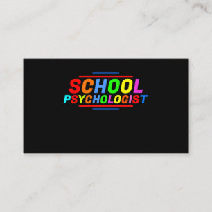 Cartão De Visita Psicólogo Escolar - Presente de Psicologia